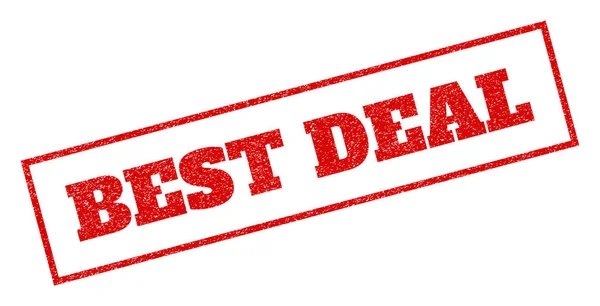 Beste Deal Rubberstempel — Stockvector