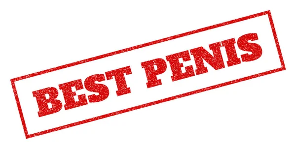 Best Penis Rubber Stamp — Wektor stockowy
