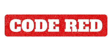 Kod kırmızı lastik damgası