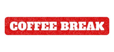 Kahve molası lastik damgası