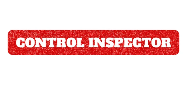 Control Inspector gummistämpel — Stock vektor