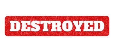 Yok edilen lastik damgası