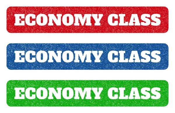 Klasa ekonomiczna pieczątek — Wektor stockowy