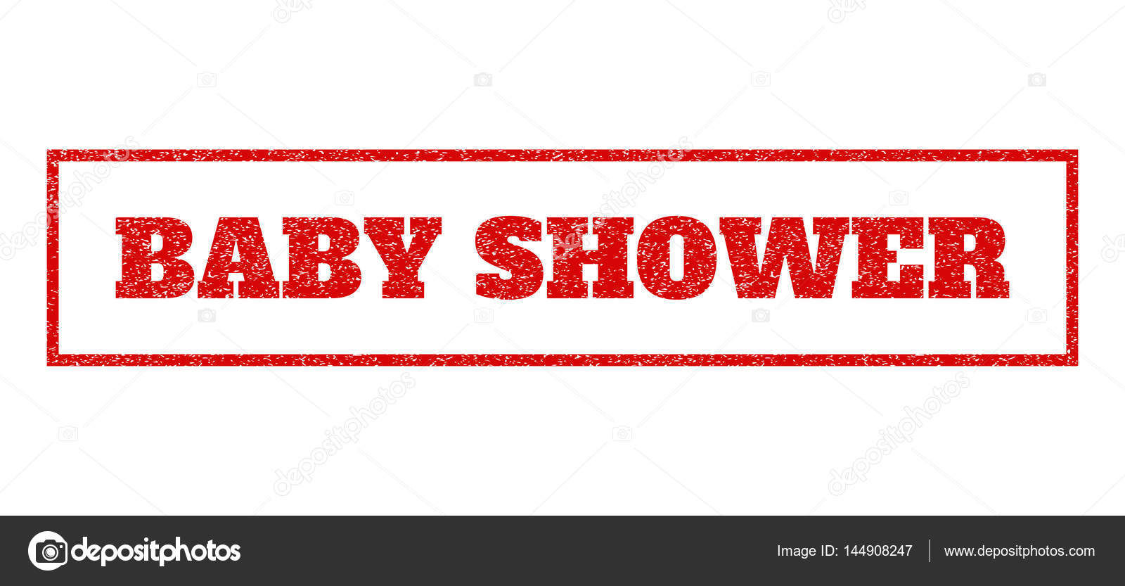 Baby Shower Rubber Stamp Stock Vector C Tatyana Sibcode Com 144908247