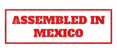 Meksika lastik damgalamak içinde monte