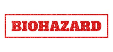 Biohazard lastik damgası