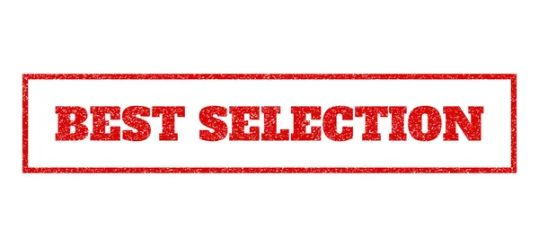 Beste selectie Rubberstempel — Stockvector