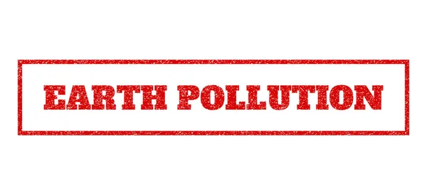 Gummimarke für Umweltverschmutzung — Stockvektor