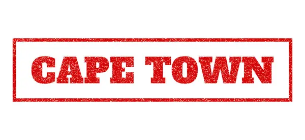 Cape Town gummistämpel — Stock vektor