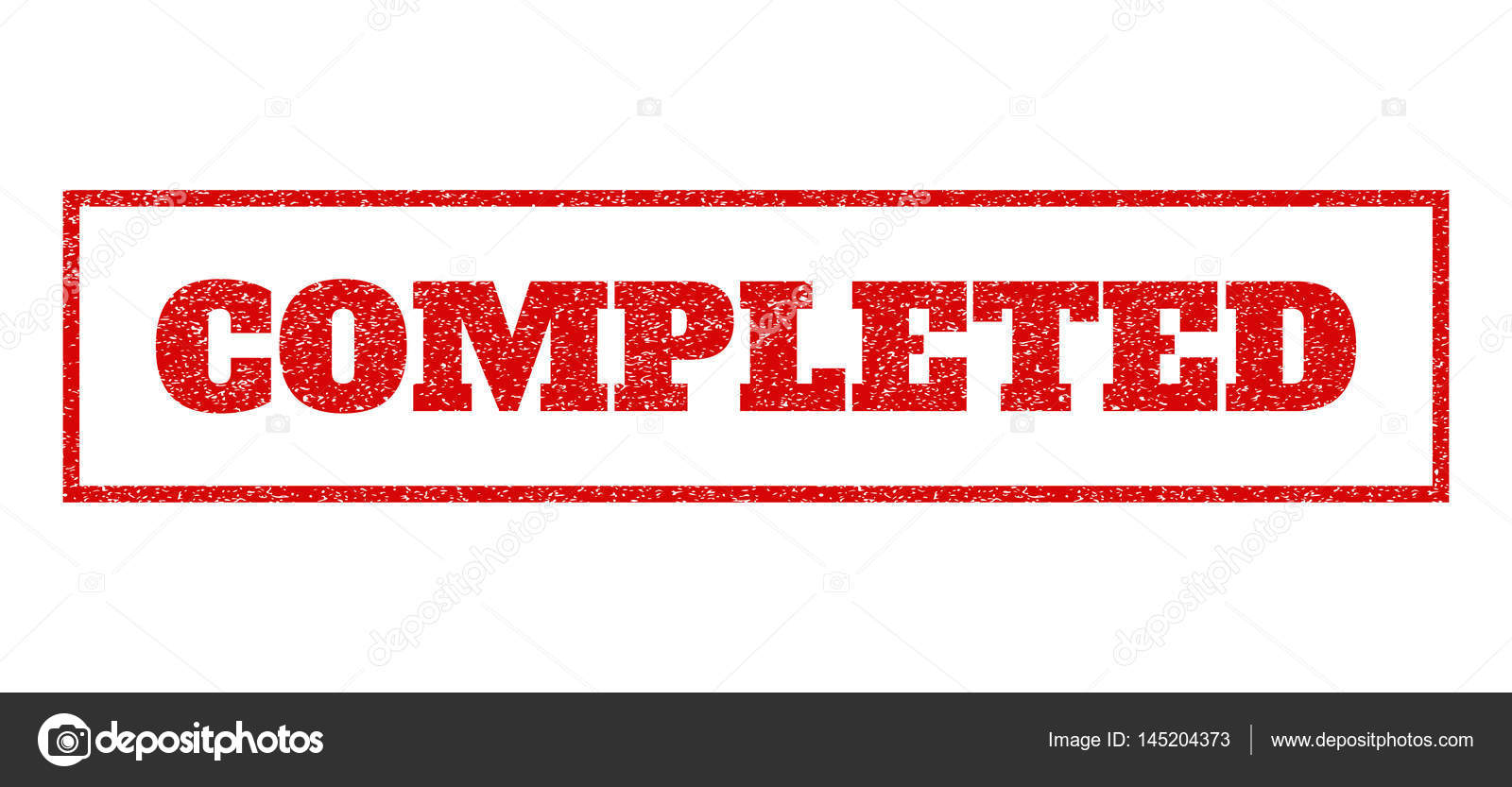 Completed Rubber Stamp — Stock Vector © tatyana.sibcode.com #145204373