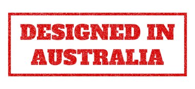 Avustralya lastik damgası tasarlanmış