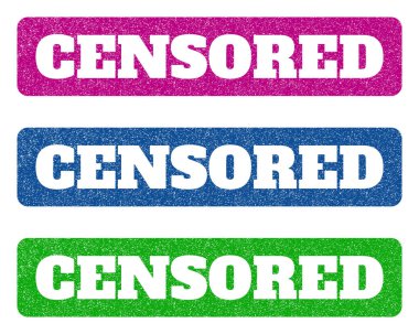 Sansürlü lastik pullar