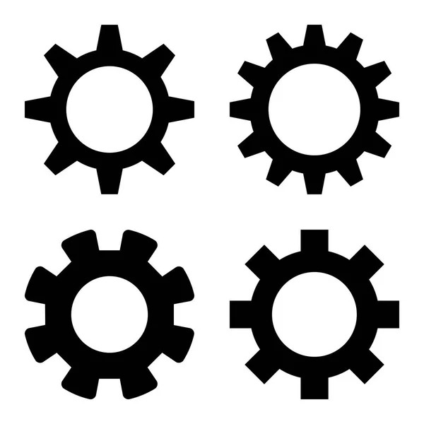 Getriebesymbolsatz — Stockvektor