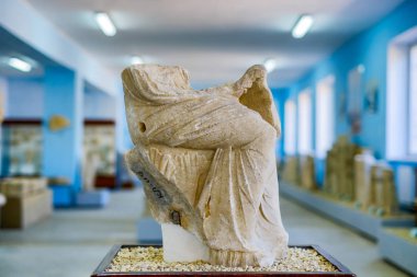 Kerç, Rusya/Ağustos 27, 2015:Kerch lapidarium ve fuar bir