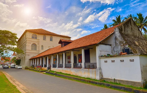 Galle, Sri-Lanka/Ocak 30,2017: Galle Ulusal Müzesi
