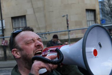 Şehir Merkezi ile Protestersmarch