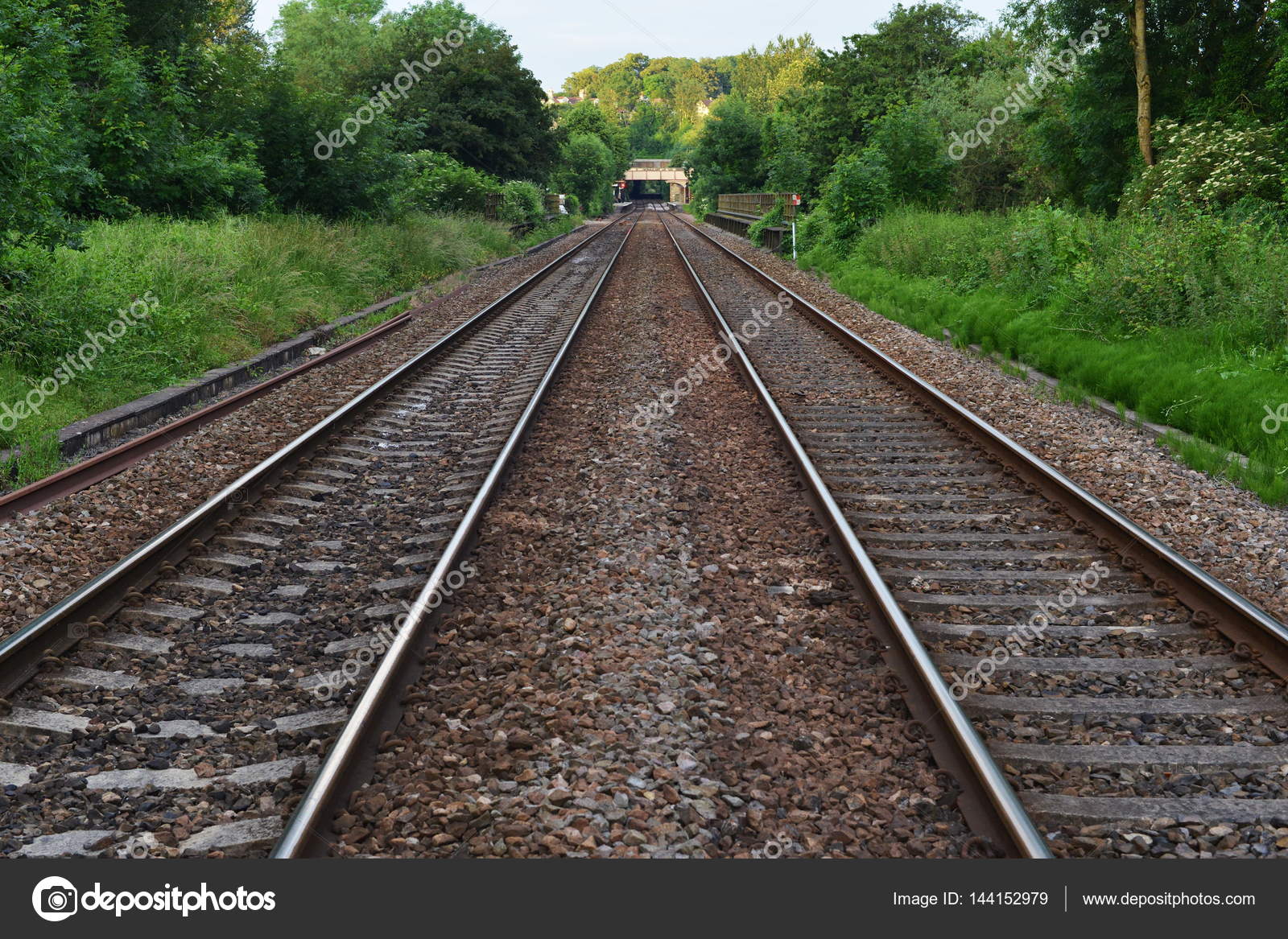 Railway Tracks Background – Stock Editorial Photo © 1000Words #144152979