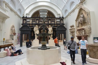 Ziyaret Doğal Tarih Müzesi insanlar