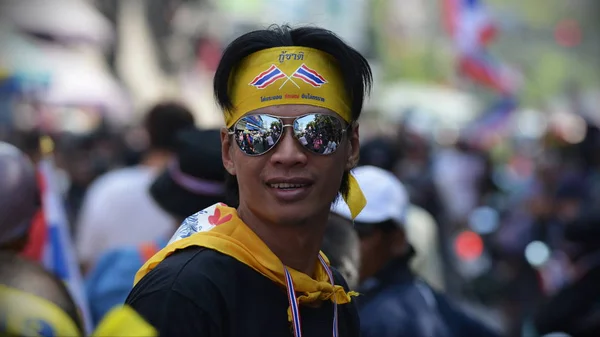 Manifestante antigubernamental — Foto de Stock