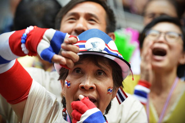 Anti-government protesters