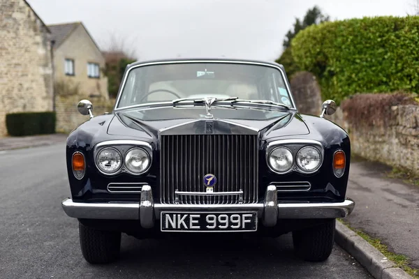 Μπράντφορντ Avon Ηνωμένο Βασίλειο Δεκεμβρίου 2017 Vintage 1968 Rolls Royce — Φωτογραφία Αρχείου