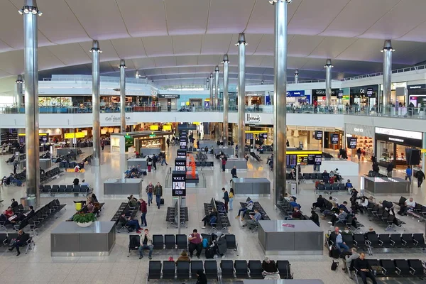 Pessoas Aeroporto — Fotografia de Stock