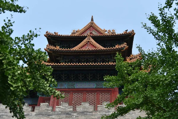 the beautiful view of the palace of china