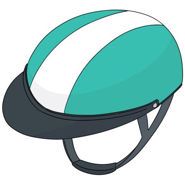 motosiklet kask vektör kümesi