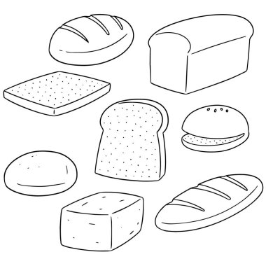 vektör ekmek kümesi