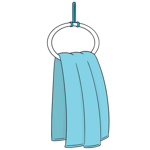 Векторный набор ручного полотенца — стоковый вектор