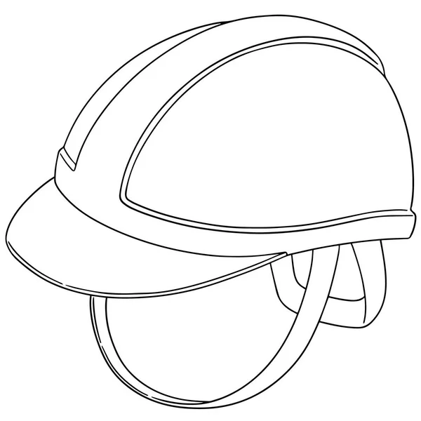 Jeu vectoriel de casque de sécurité — Image vectorielle