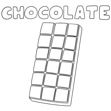 vektör kümesi çikolata