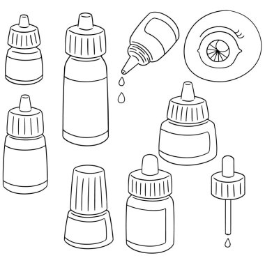 göz tıp vektör kümesi