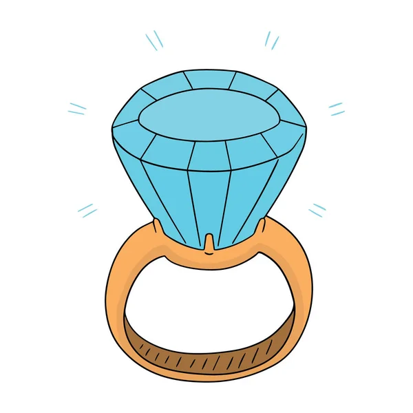 Vetor conjunto de anel de casamento —  Vetores de Stock