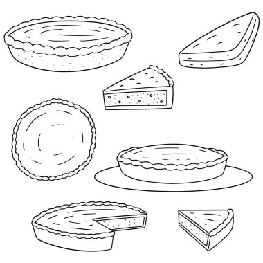 vektör set pastası