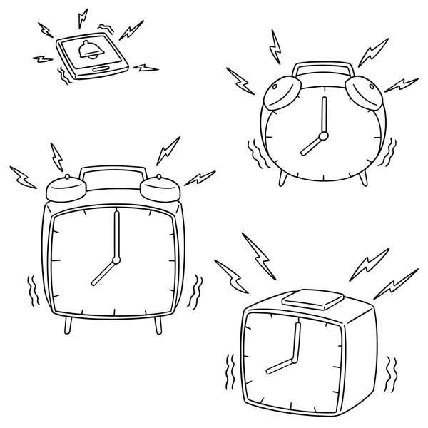 Векторний набір годинників — стоковий вектор