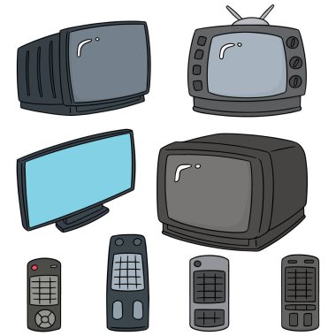 televizyon vektör kümesi