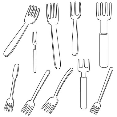 çatal vektör kümesi