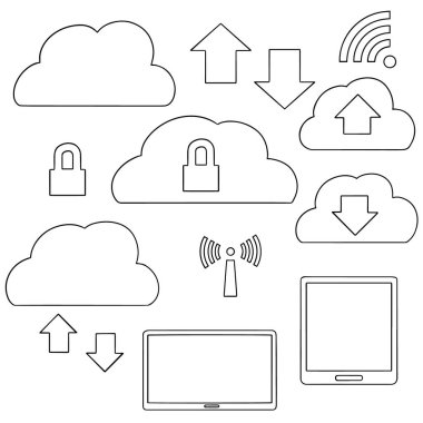 bulut depolama vektör kümesi