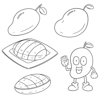 mango vektör kümesi