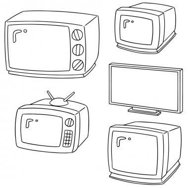 televizyon vektör kümesi