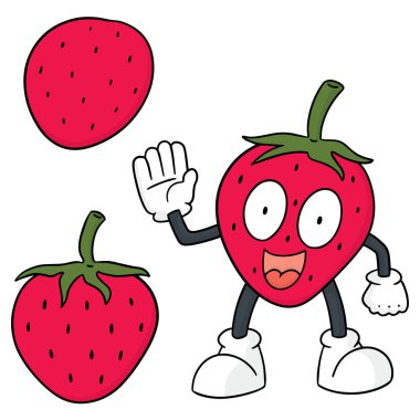 çilek vektör kümesi