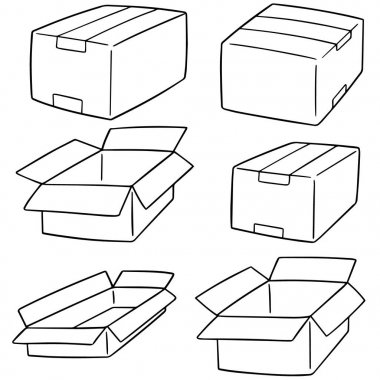 kutu vektör kümesi