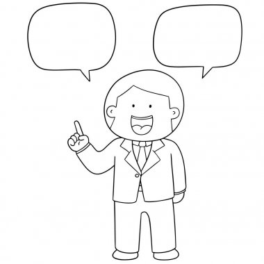 işadamı vektör kümesi