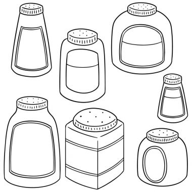 vücut toz vektör kümesi