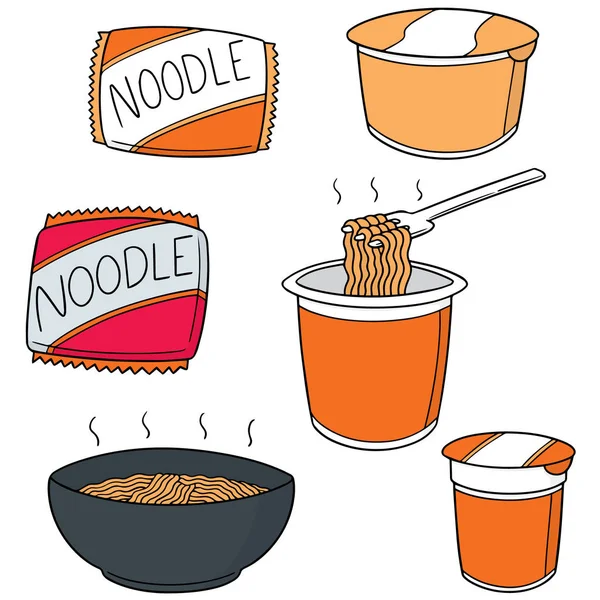 Vector conjunto de fideos — Archivo Imágenes Vectoriales