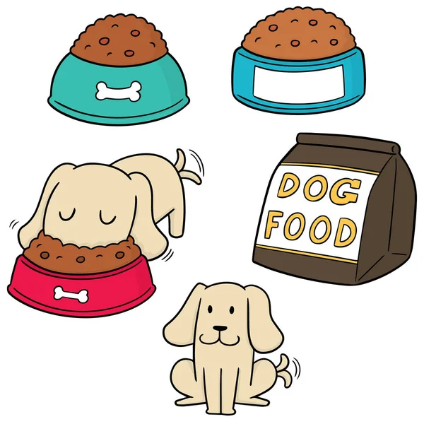 Σύνολο διανυσματικών τροφών για σκύλους — Διανυσματικό Αρχείο