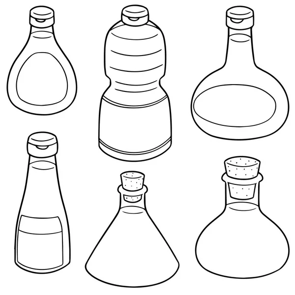 Vector Conjunto Aceites Vegetales — Archivo Imágenes Vectoriales