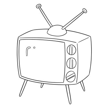 televizyon vektör kümesi