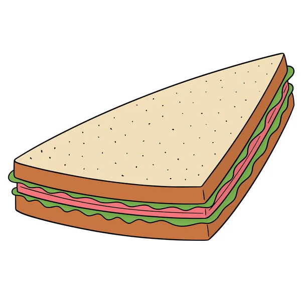 Vector Set Sandwich — Stock Vector